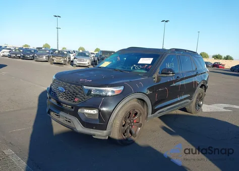 2020 Ford Explorer St из США, поврежденный, VIN 1FM5K8GC5LGB16381